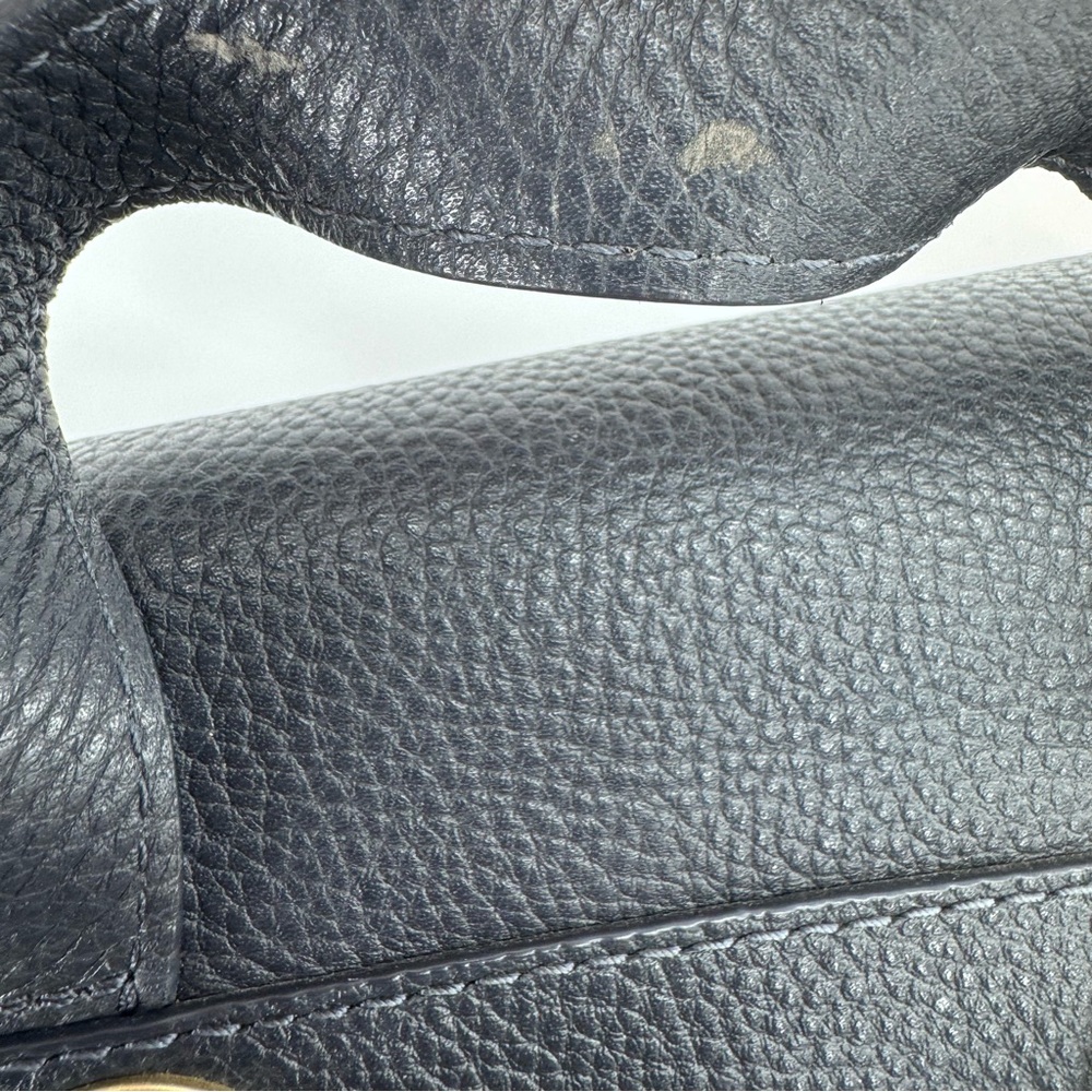 Michael Kors Junie Backpack Admiral Optic‎ White Leather Blue Bag - Picture 14 of 14